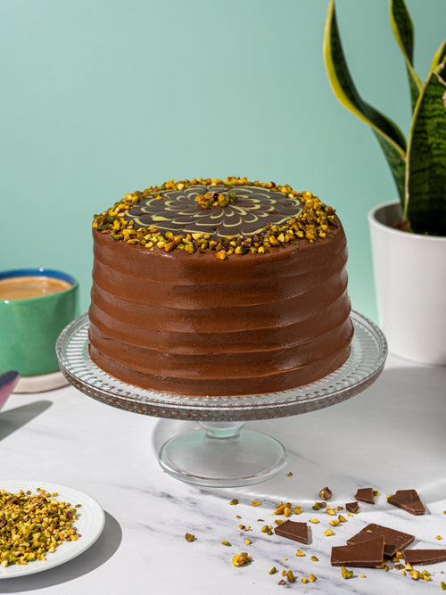 Dubai Chocolate Cake