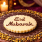 'Eid Mubarak' Inscription - Patisserie Valerie