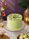 Eid Pistachio & Raspberry Celebration Cake - Patisserie Valerie