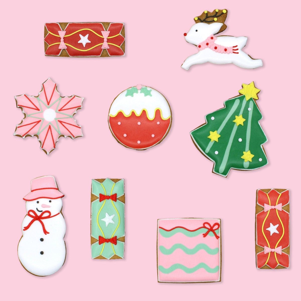 Merry & Bright Biscuit Tin