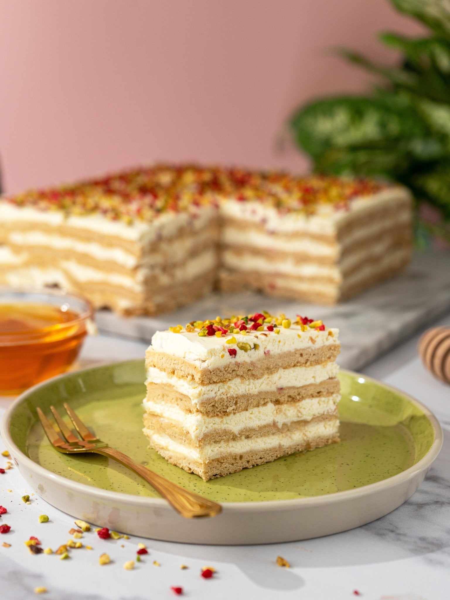 Patisserie Valerie's handmade Honey Cake cake delivery 