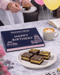 Happy Birthday Dubai - Style Brownie Gift Box - Patisserie Valerie