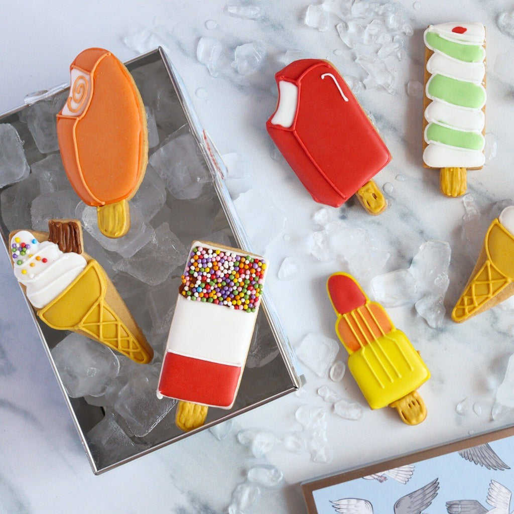 Biscuiteers Ice Lollies Letterbox Biscuits
