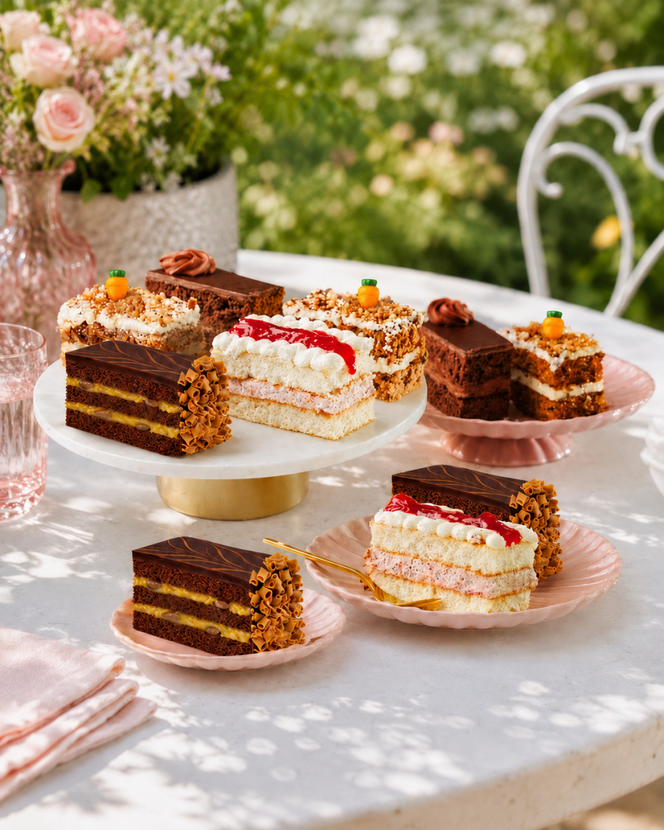 madame valerie patisserie cake slices