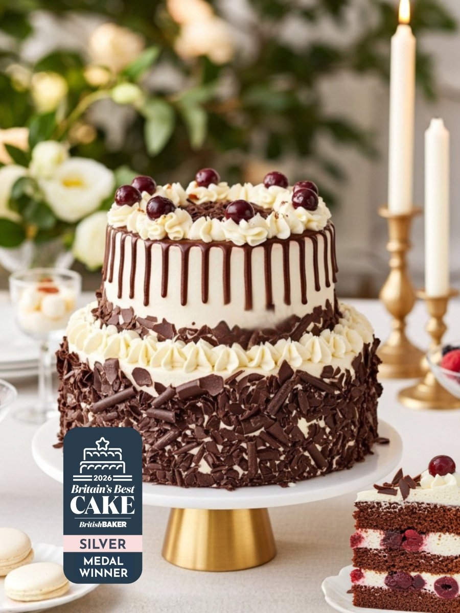 Luxury Black Forest Gateau with Kirsch – Centenary Edition Celebration Cake - Patisserie Valerie