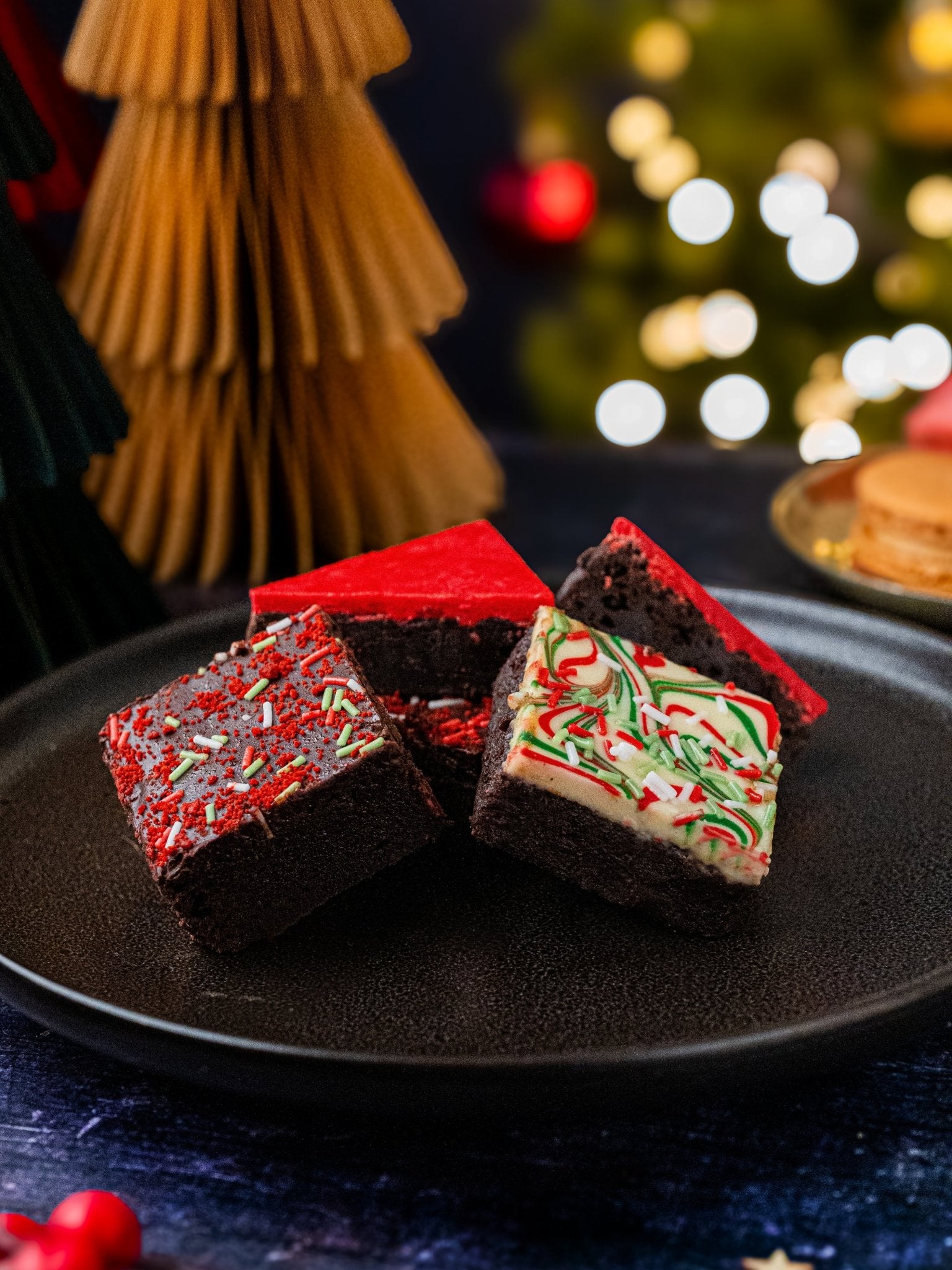 Luxury Christmas Brownie Box - Patisserie Valerie