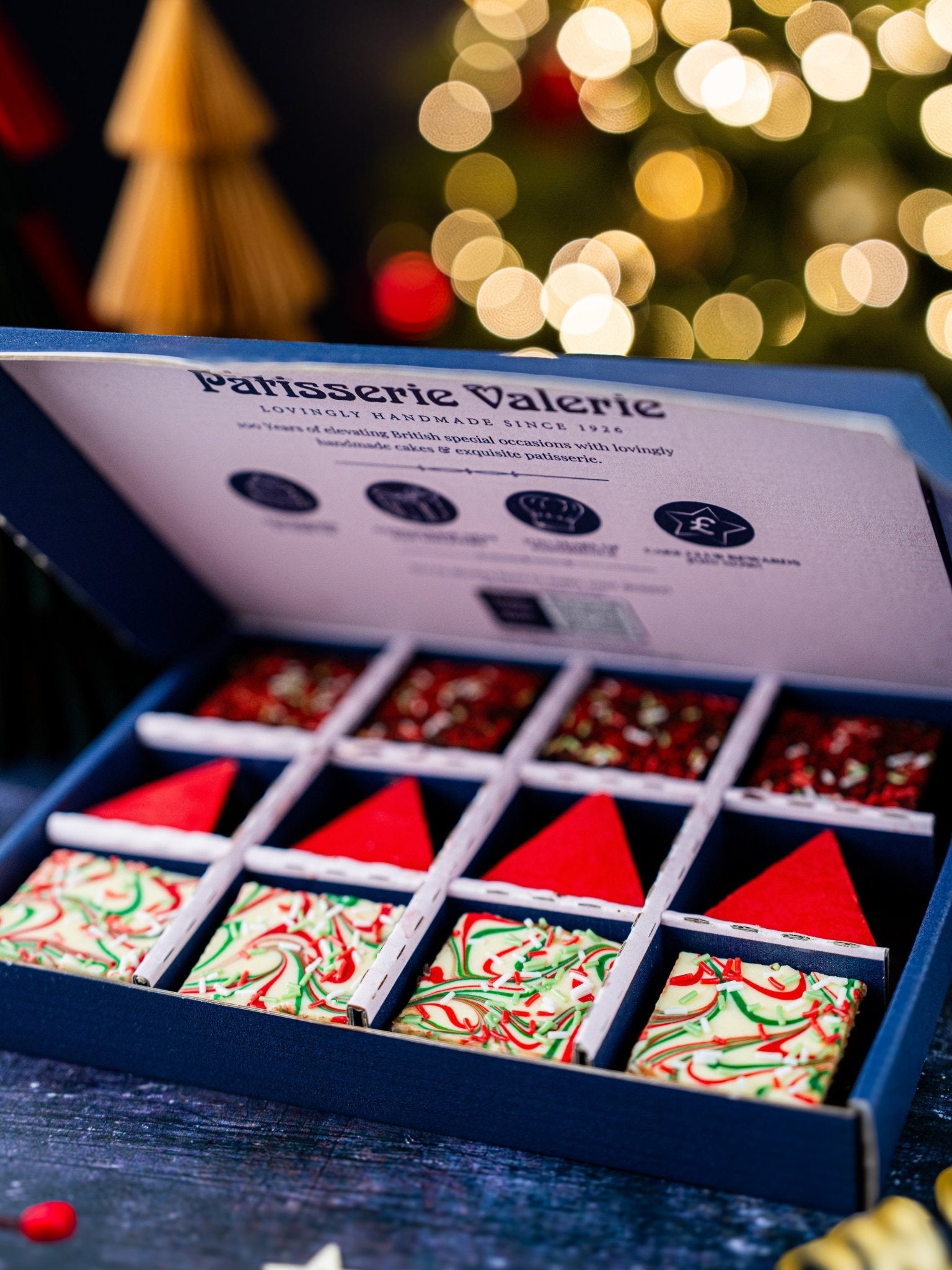 Luxury Christmas Brownie Box - Patisserie Valerie