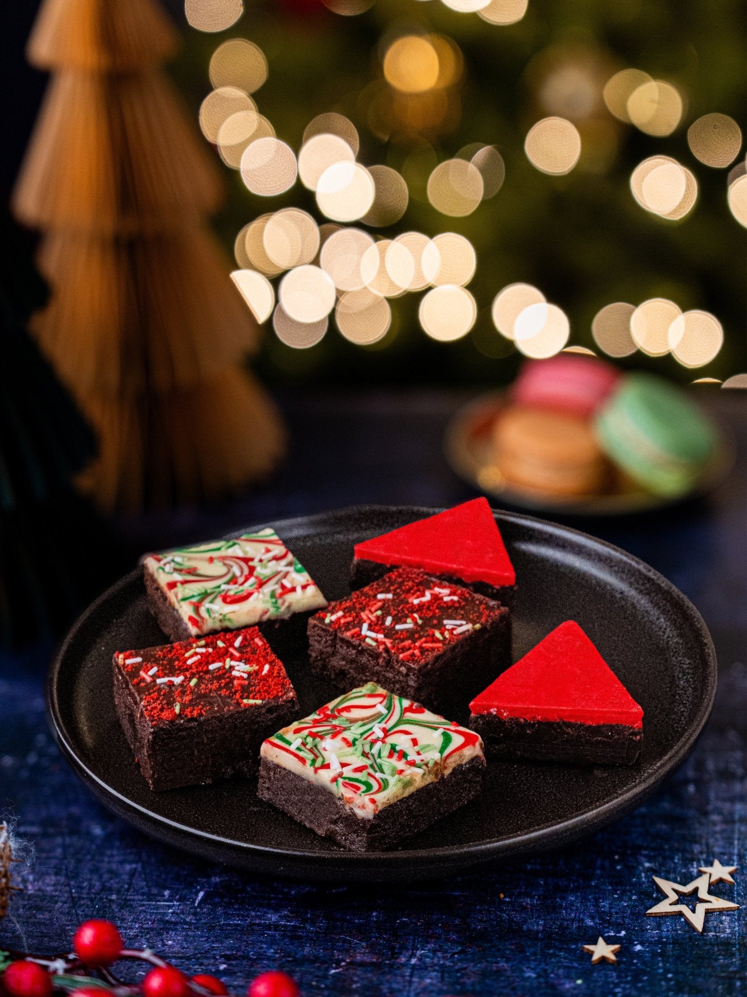Luxury Christmas Brownie Box - Patisserie Valerie