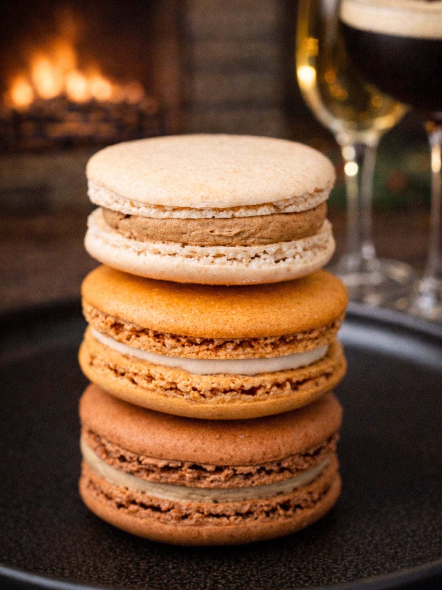 Luxury Macaron Gift Box –  After - Dark Indulgence - Patisserie Valerie