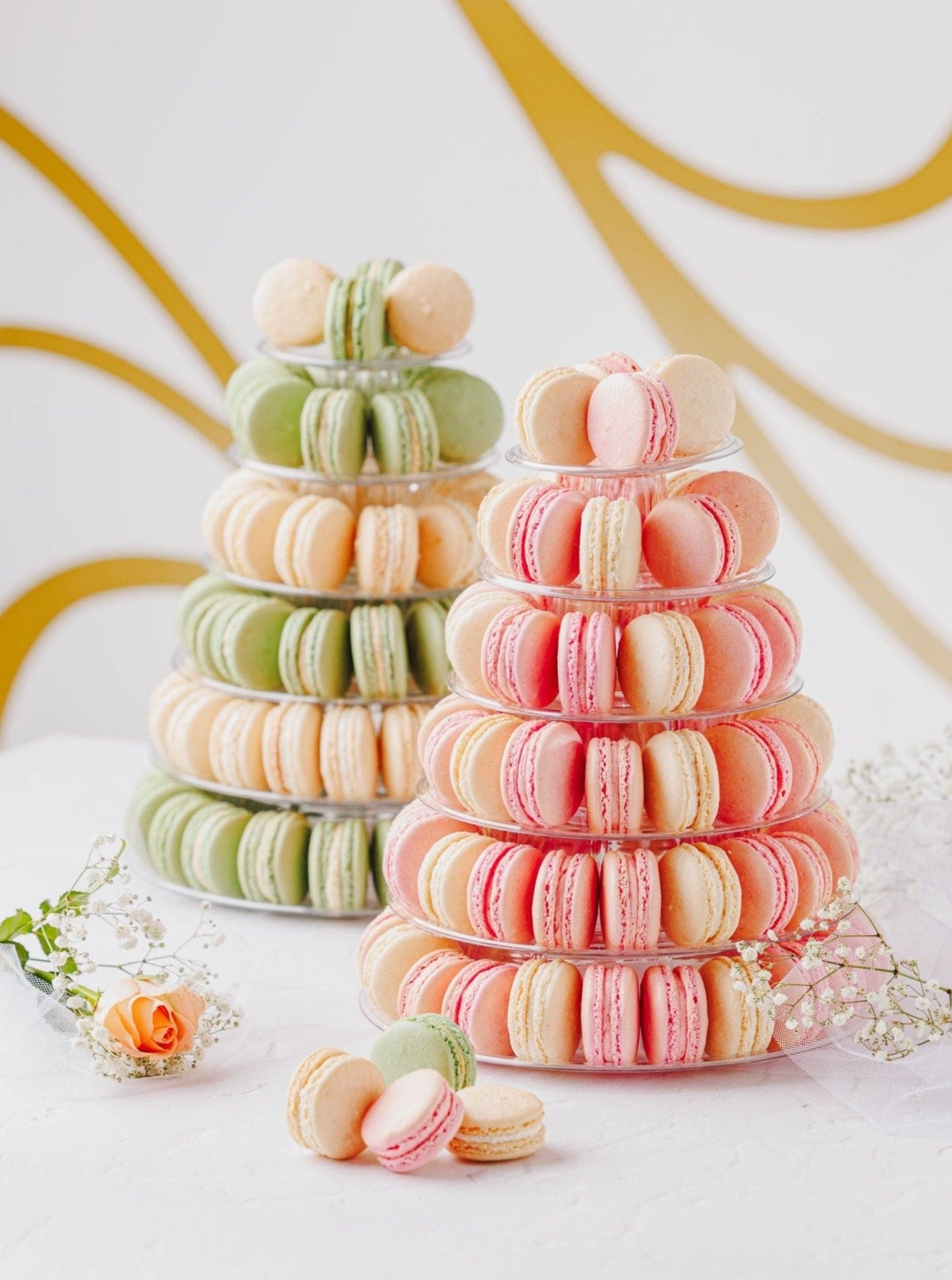 Patisserie Valerie's handmade Macaron Towers cake delivery 