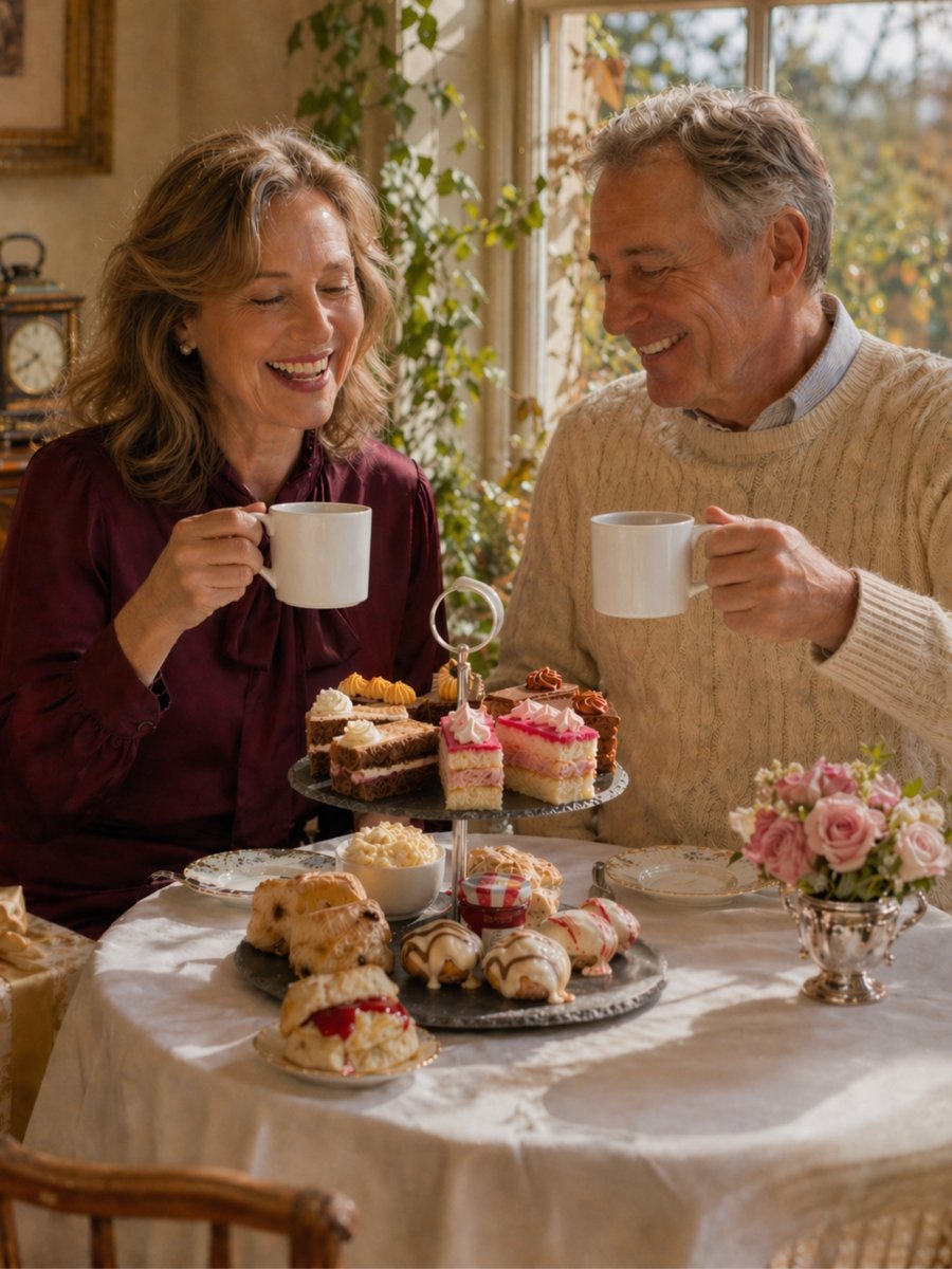 Madame Valerie's Afternoon Tea for 4 - Patisserie Valerie