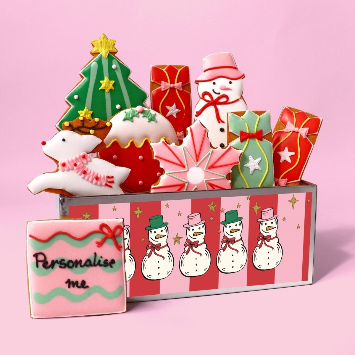 Merry & Bright Biscuit Tin - Patisserie Valerie