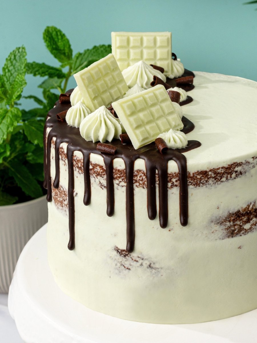 Mint Choc Chip Cake - Patisserie Valerie