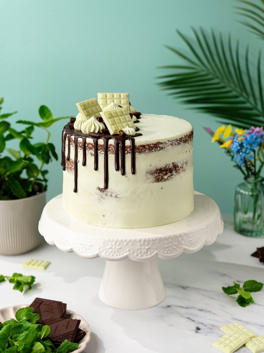 Mint Choc Chip Cake - Patisserie Valerie