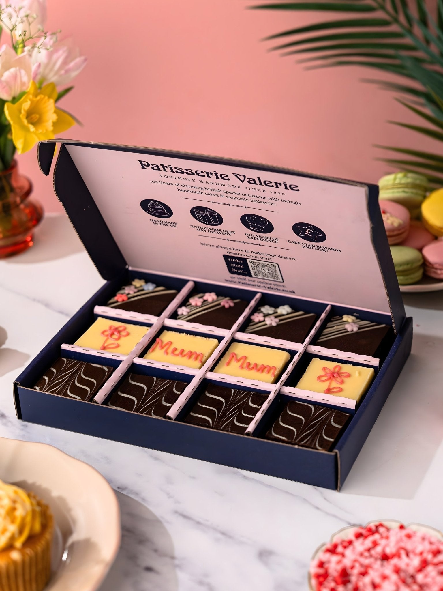 Mother’s Day Chocolate Brownie Gift Box - Patisserie Valerie
