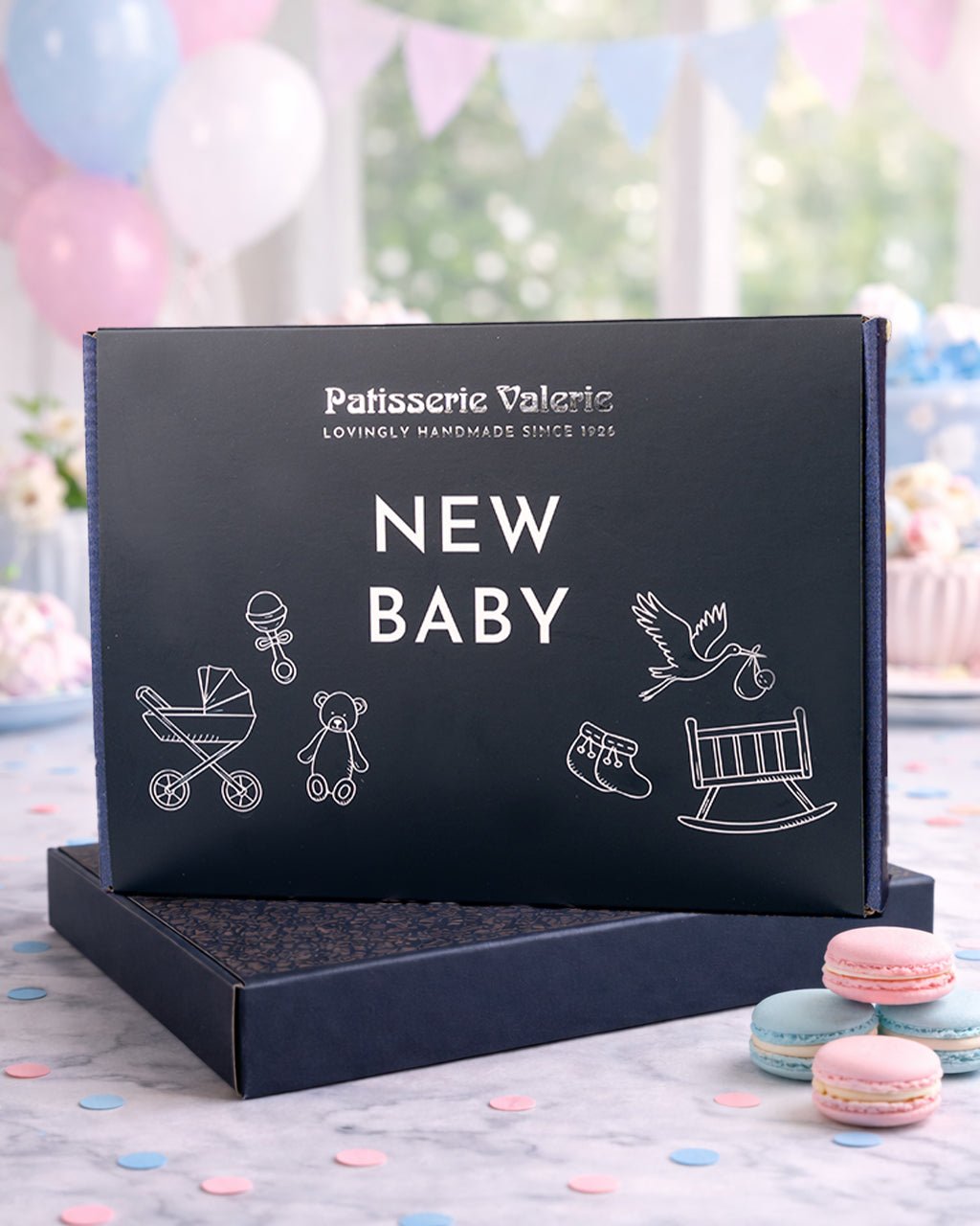 New Baby Letterbox Gift Sleeve - Patisserie Valerie