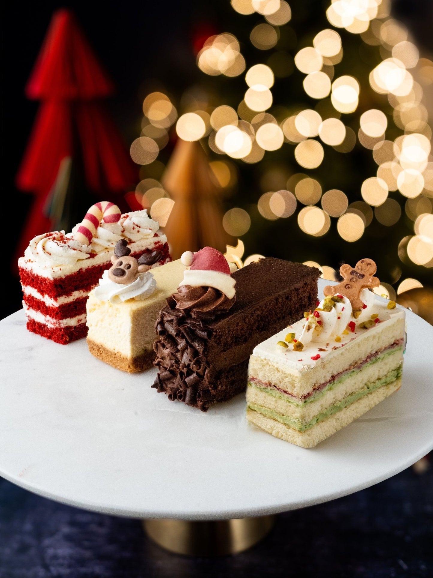Pick and Mix 10x Festive Cake Slices - Patisserie Valerie