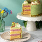 Patisserie Valerie's handmade Pistachio and Raspberry Delight Cake cake delivery 