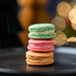 Pistachio, Raspberry & Salted Caramel Macarons Gift Box - Patisserie Valerie