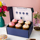 Patisserie Valerie's handmade Pretty In Pink Cupcake Collection cake delivery 