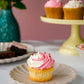 Patisserie Valerie's handmade Pretty In Pink Cupcake Collection cake delivery 