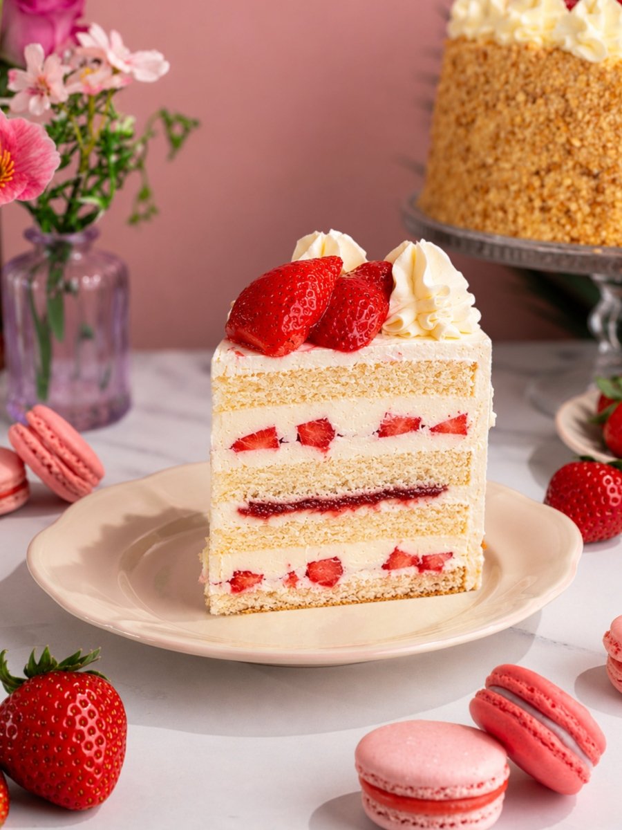 Classic Strawberry Gateaux
