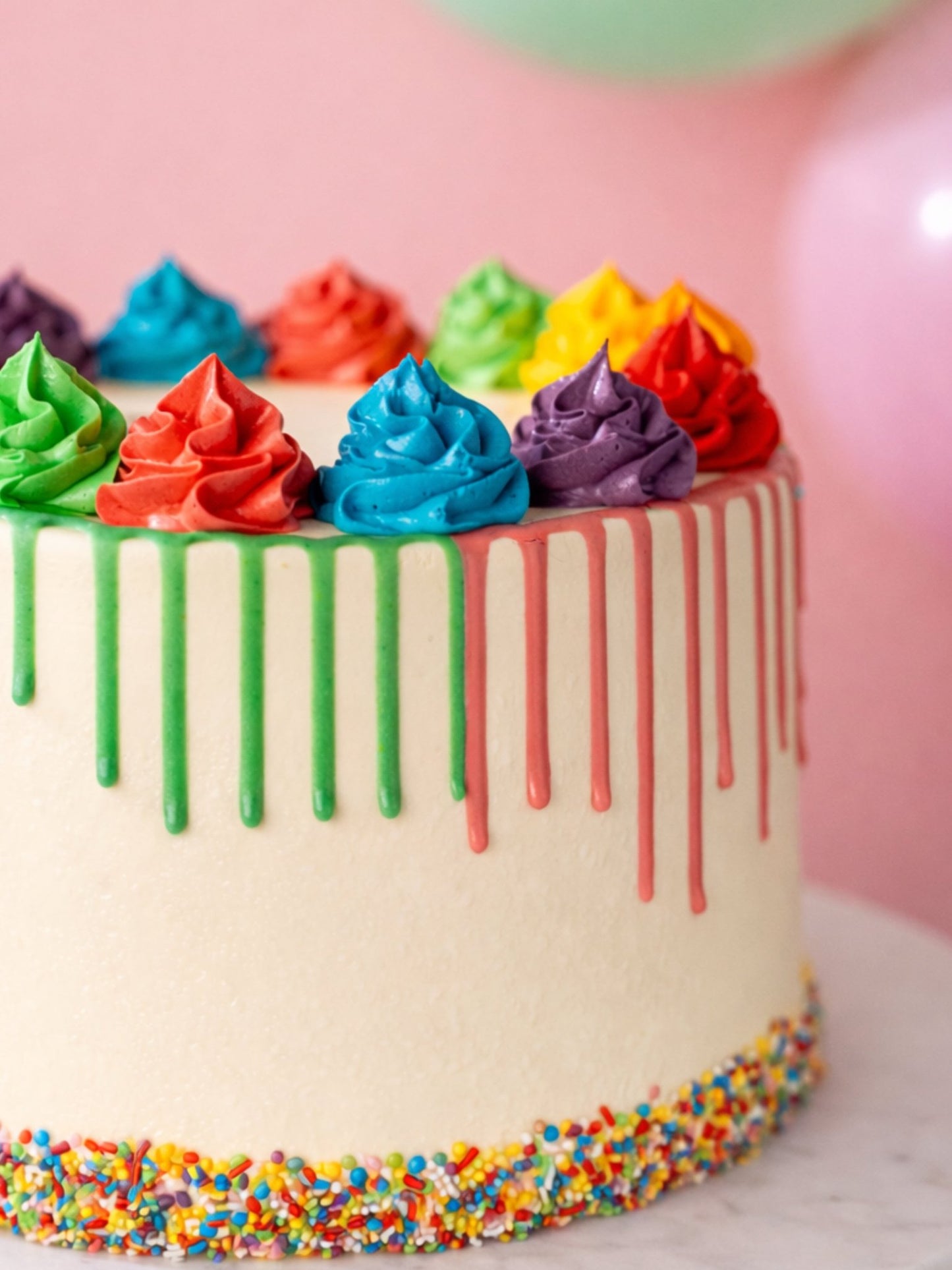 Rainbow Cake - Patisserie Valerie