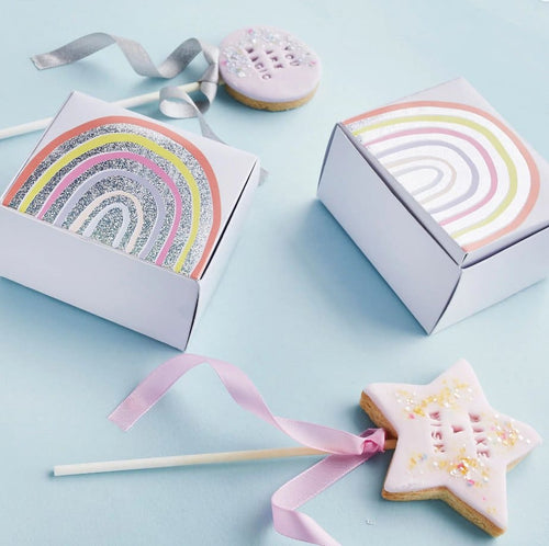 Rainbow Favour Boxes Pack of 10