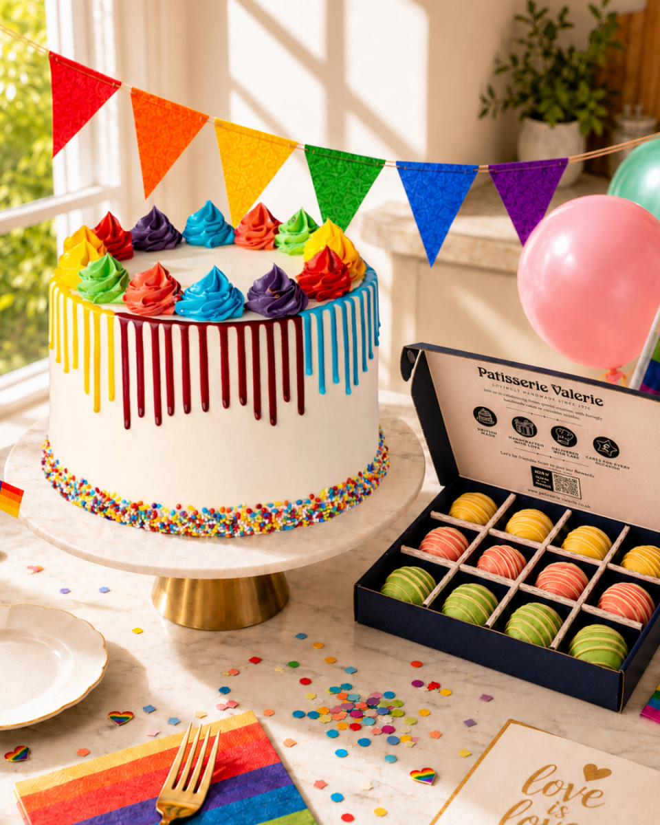 Rainbow Pride Cake Bites Bundle - Patisserie Valerie