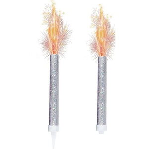 Silver Ice Fountain Candle - Pack of 2 - Patisserie Valerie
