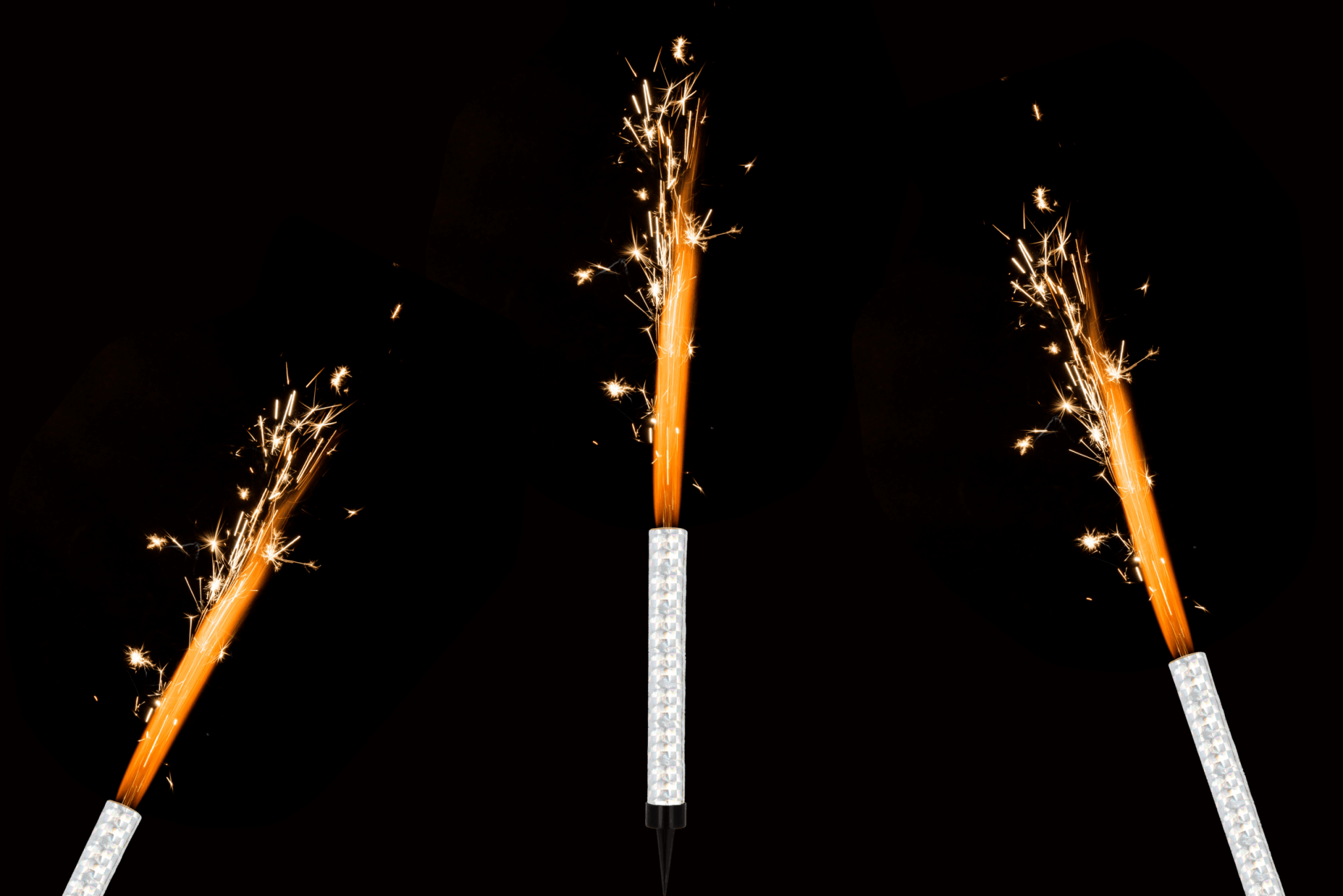 Patisserie Valerie's handmade Silver Ice Fountain Candle - Pack of 2 cake delivery 