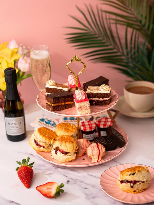 Springtime Seasonal Afternoon Tea with Prosecco