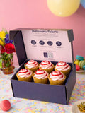 Strawberry Royale Golden Génoise Cupcakes - Patisserie Valerie