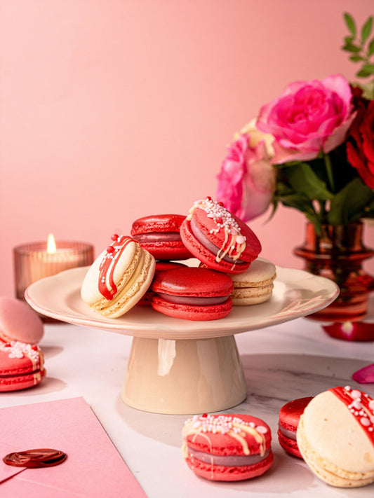 Luxury Pink Macarons Gift Box