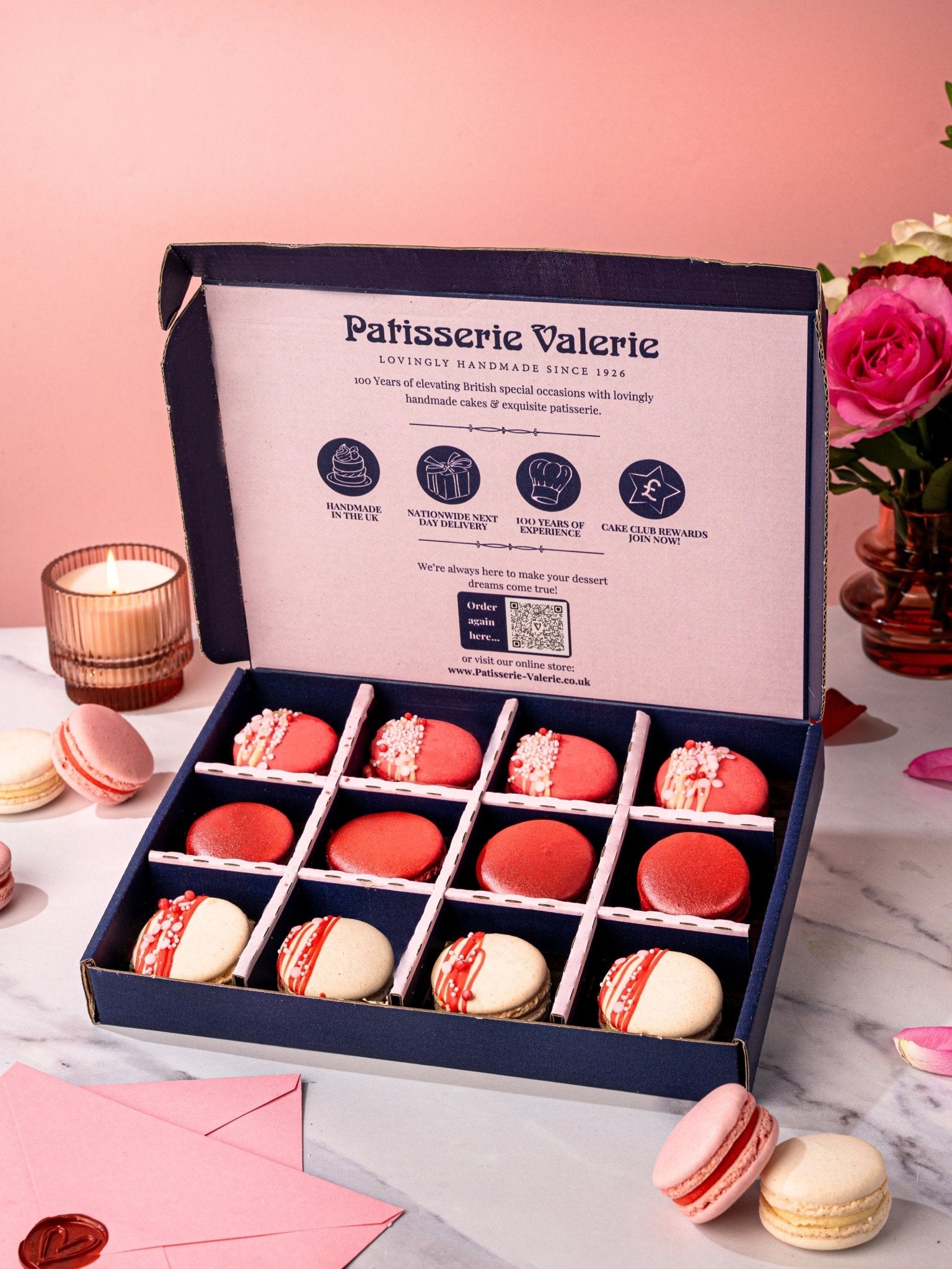 Sweet on You – Valentine’s Macaron Box - Patisserie Valerie
