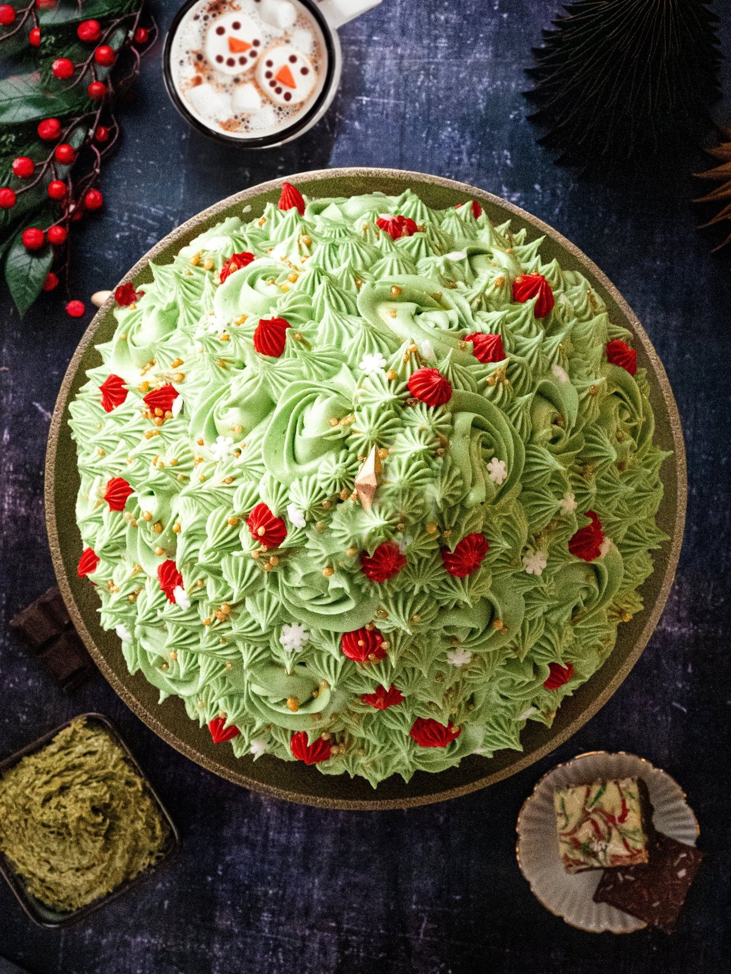 The Grand Christmas Tree Cake - Patisserie Valerie