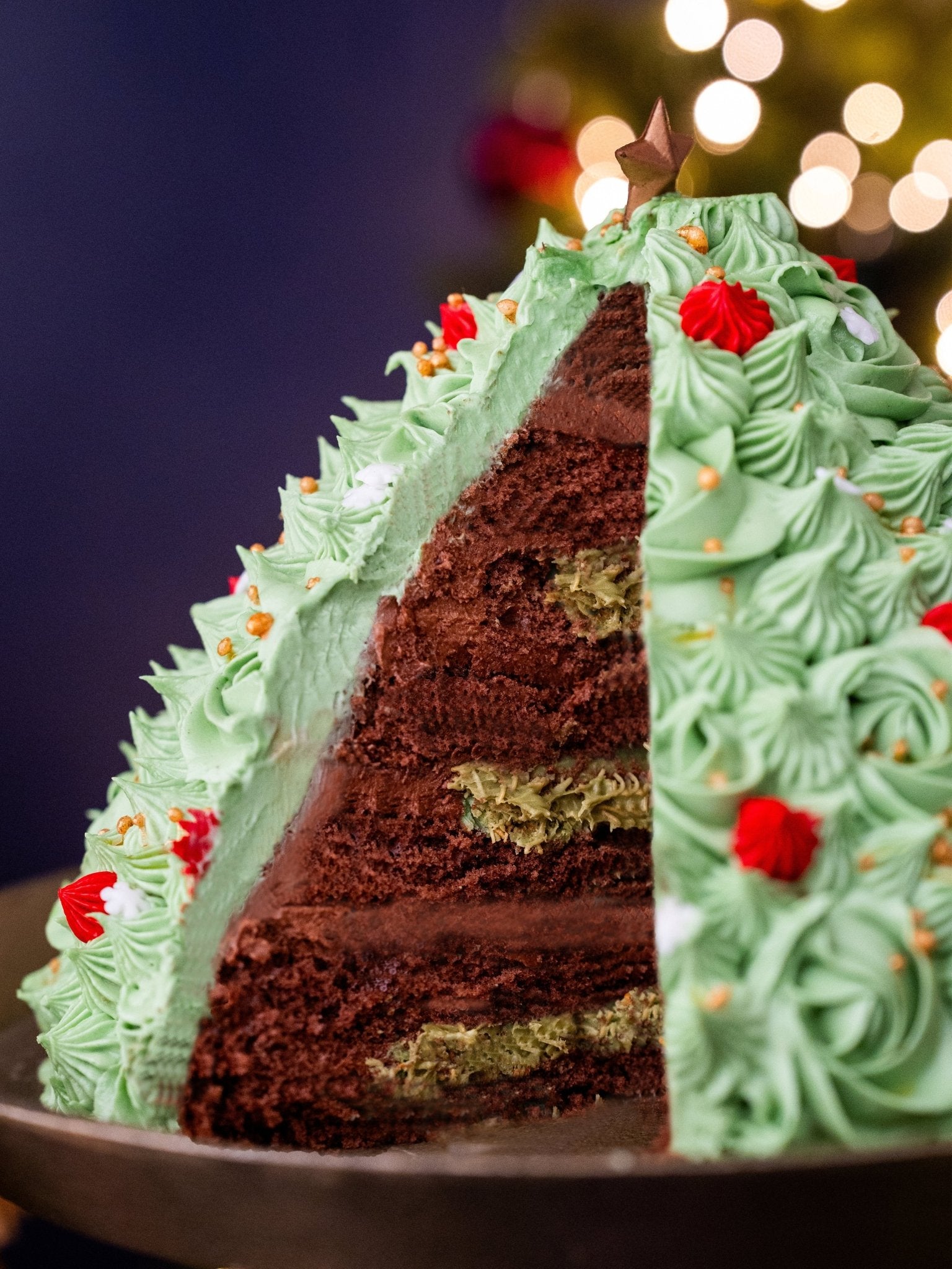 The Grand Christmas Tree Cake - Patisserie Valerie