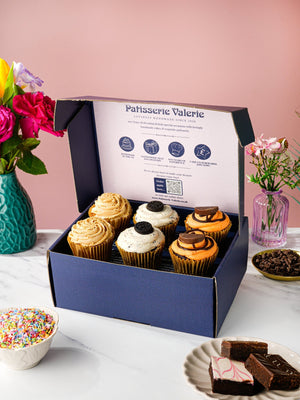 Patisserie Valerie's handmade The Signature Cupcake Collection cake delivery 
