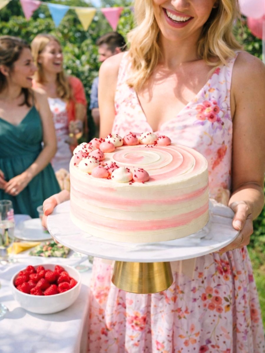 Ultimate Raspberry Ripple Cake - Patisserie Valerie