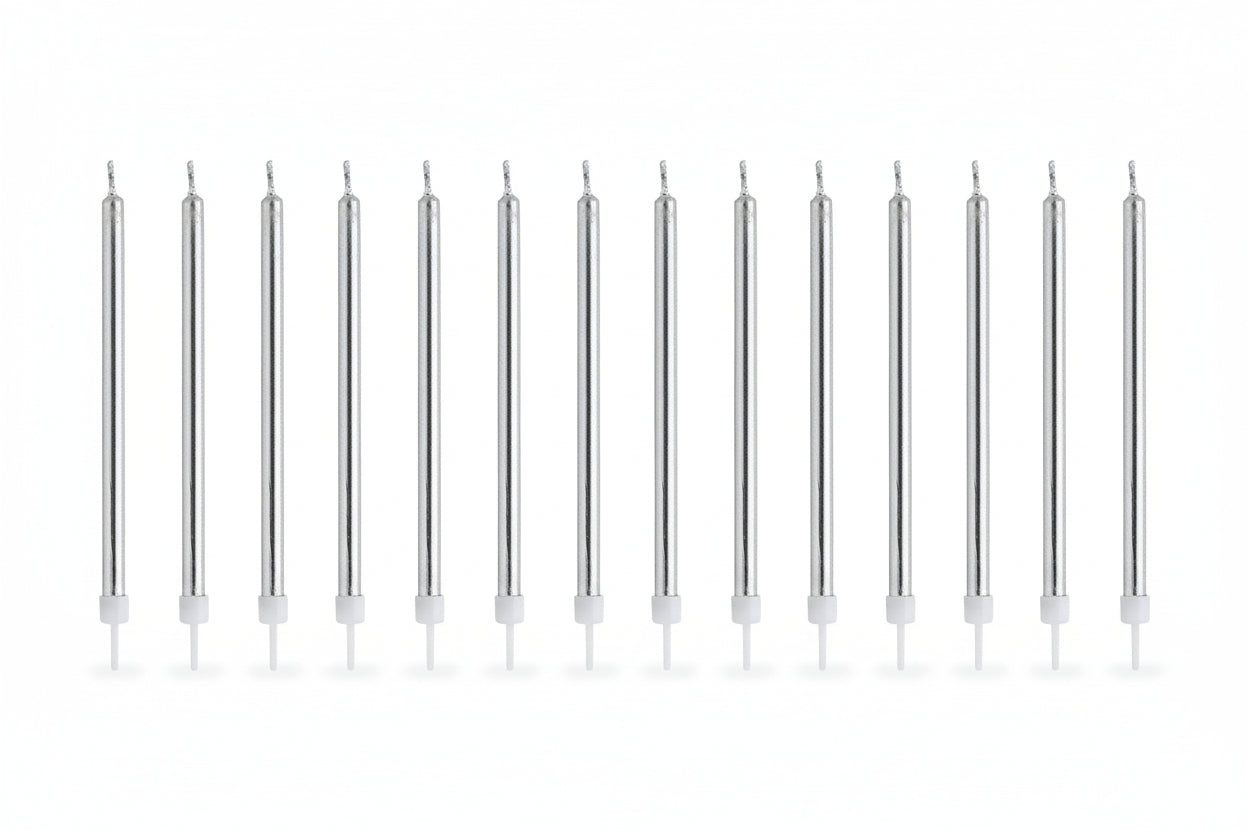 Patisserie Valerie's handmade Skinny Metallic Candles cake delivery 