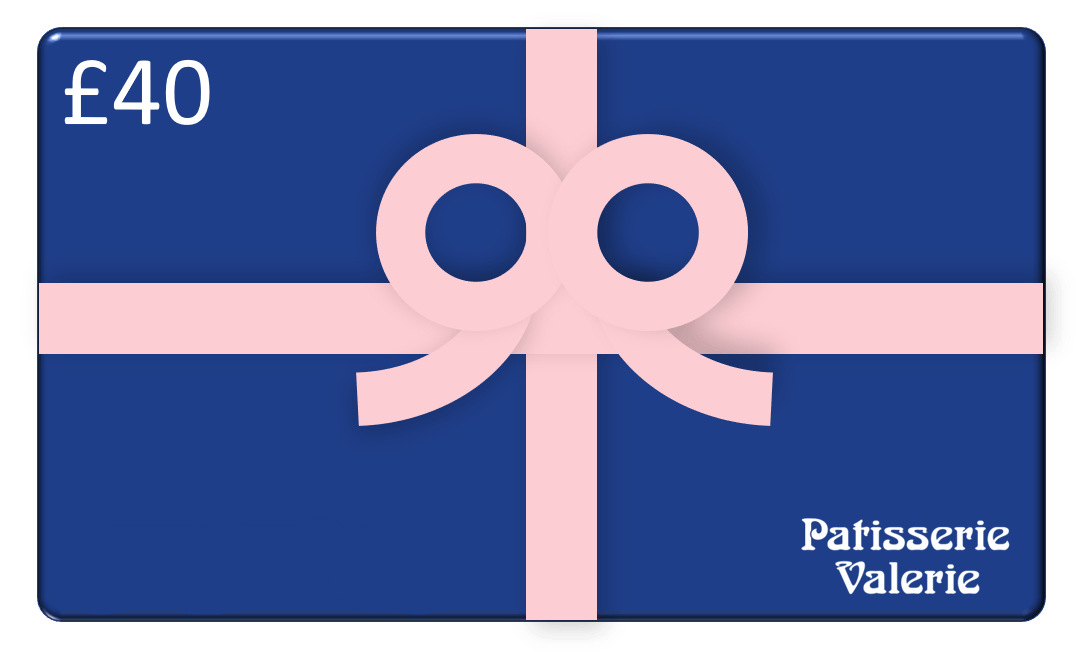 Patisserie Valerie's handmade £40 Patisserie Valerie E-Gift Card cake delivery 
