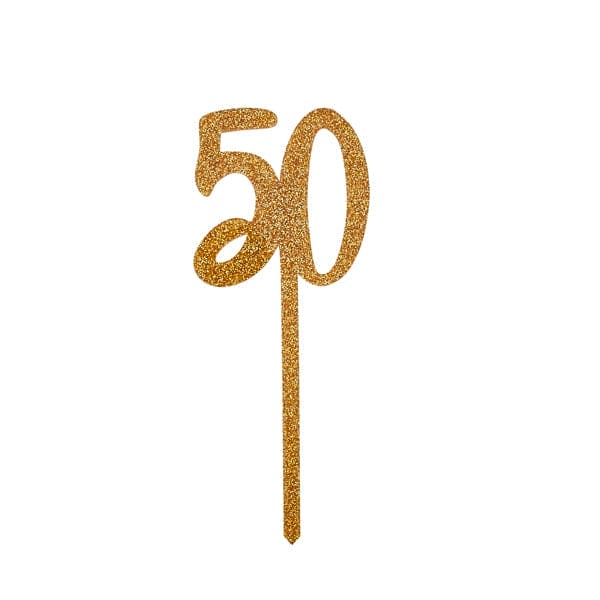 Patisserie Valerie's handmade 50th Birthday Toppers cake delivery 