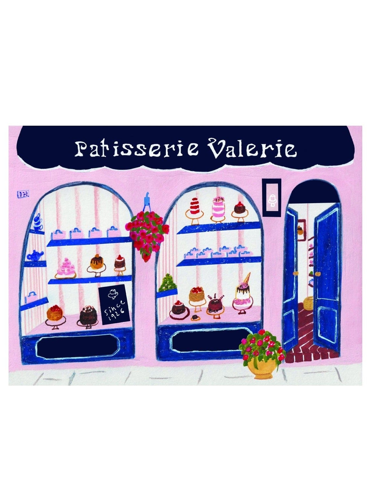 Patisserie Valerie's handmade Handwritten Card cake delivery 