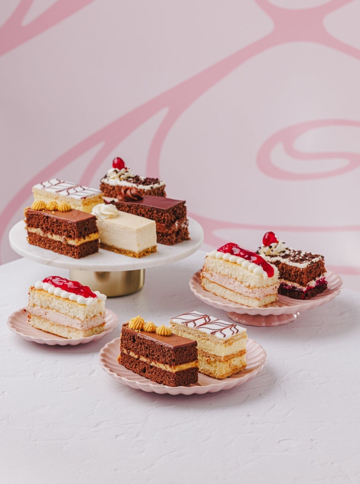 Patisserie Valerie's handmade Individual Slices cake delivery 