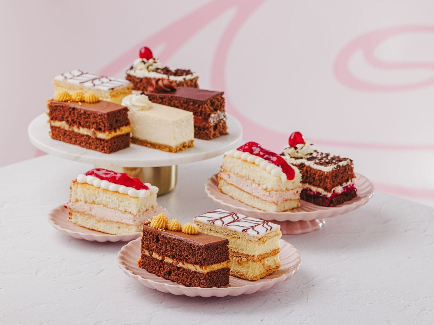 Patisserie Valerie's handmade Pick & Mix 10 Slices of Cake cake delivery 